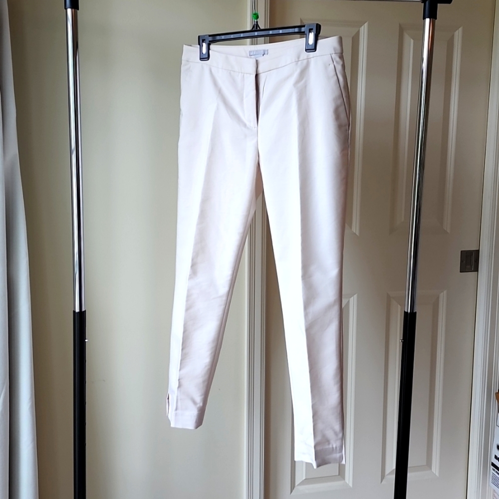 H&M cream dress pants size 8